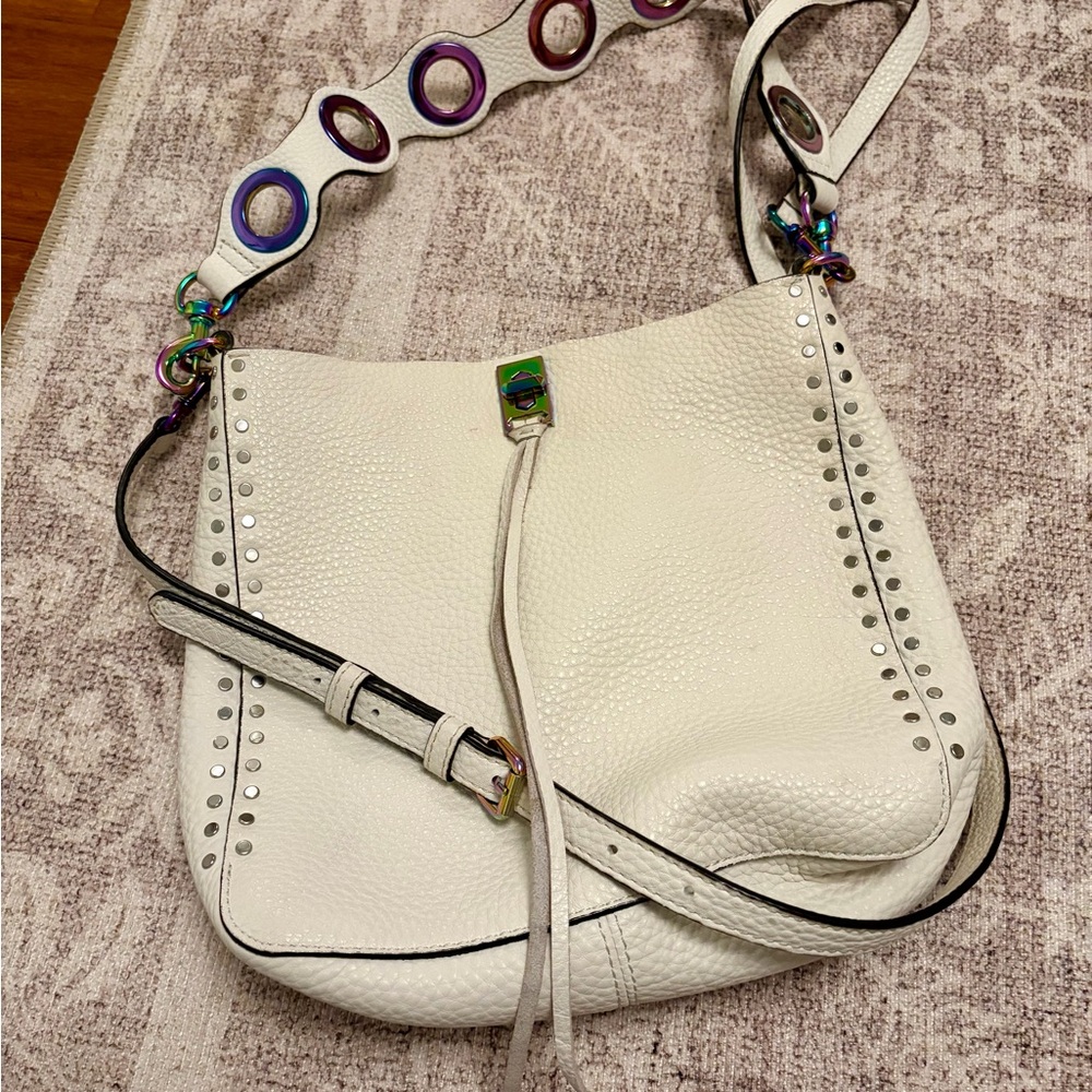 Rebecca Minkoff Darren White Leather Bag